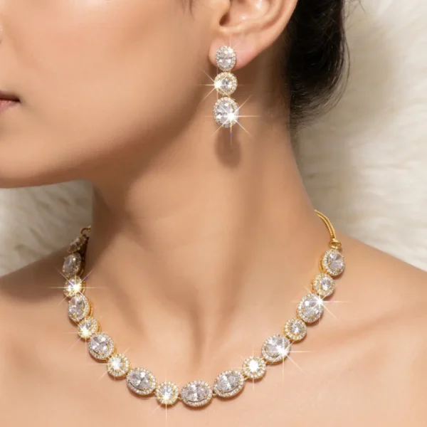 CZ Partywear Necklace