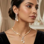 American Diamond Partywear Necklace Set
